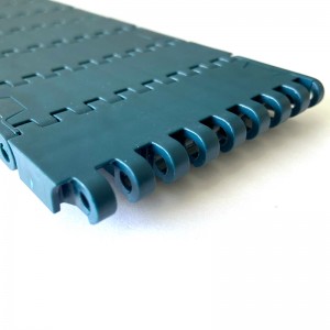 HAASBELTS Plastic Modular Belt Flat Top 1000 molded to width With Positrack