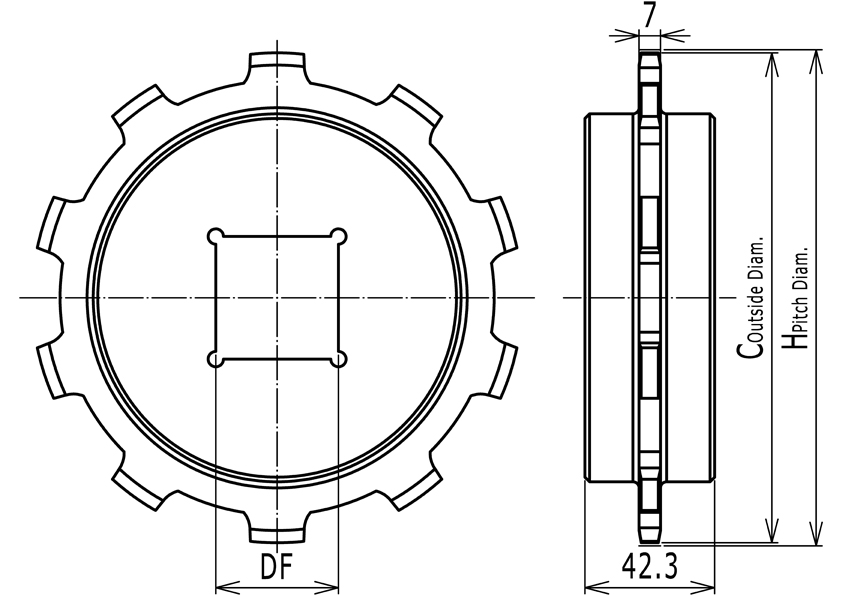 Classic Sprockets – L-SNB