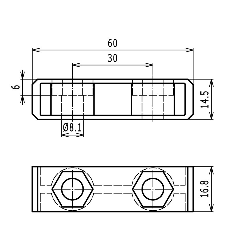 Connecting block P22 (2)