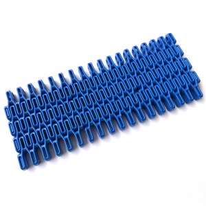 HAASBELTS plastic modular belt FLS254 radius flush grid