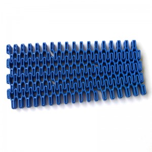 HAASBELTS plastic modular belt FLS254 radius flush grid