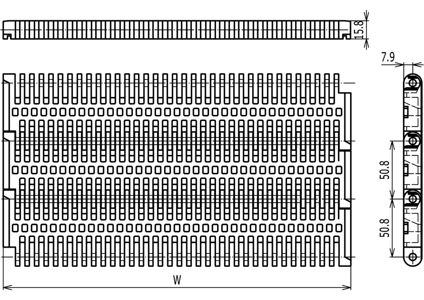 Flush Grid 400