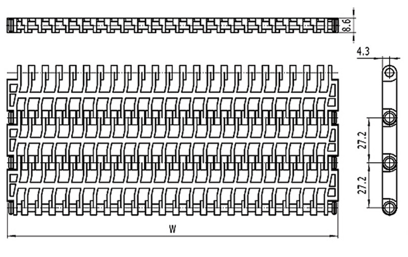 Flush Grid 900