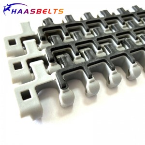 HAASBELTS conveyor Radius plastic Modular belt T2540 Radius GripTop