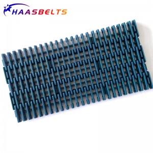 HAASBELTS Conveyor Raised Rib 1000 Series Plastic Modular Belt