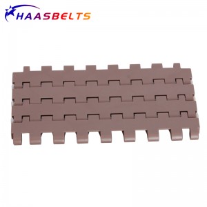 HAASBELTS Plastic Modular Belt Raised Top 5935